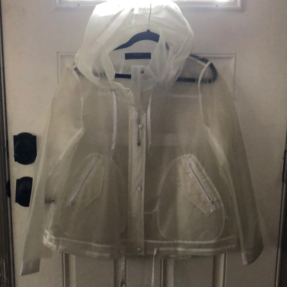 Rain jacket / Clear / Zara